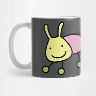 Cartoon  funny caterpillar Mug